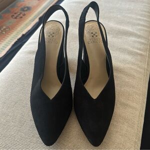 Vince Camuto sling back block heels - women’s size 10